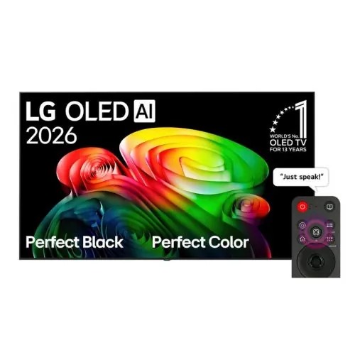 إل جي شاشة 65 بوصة OLED AI B6 فور كيه سمارت ماجيك ريموت مكبر صوت و نظام WebOS26 -SH5A