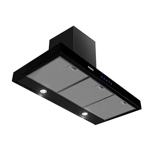 هانز شفاط هرمي 90 سم بقوة 1000 م3/ساعة 3 سرعات ST-90-1000-BLACK